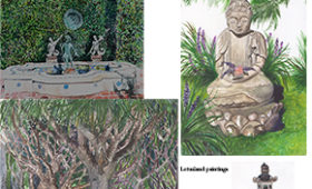 Lotusland paintings